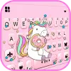 تطبيق ثيم لوحة المفاتيح Pink Unicorn برو
