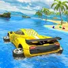 Water Surfer Floating Car Race Mod