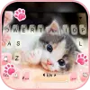 تطبيق خلفية الكيبورد Cute Kitty 2 برو