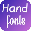 Hand fonts for FlipFont Apk