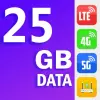 Daily Internet Data 25 GB App Apk