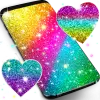 Multi color glitter wallpaper Apk