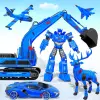 Snow Excavator Robot Car Games Mod