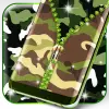 تطبيق Camouflage zipper locker برو