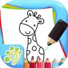 Simple line drawing for kids Mod