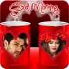 Coffee Cup Dual Photo Frames Apk