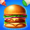 لعبه Yummy  Hamburger Cooking Game apk مهكر