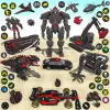 Excavator Robot War - Car Game Mod
