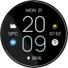 MNML Thin: Watch face Apk