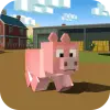 لعبه Blocky Pig Simulator 3D apk مهكر