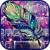 Galaxy Feather Keyboard Theme Apk