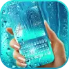 Blue Glass Water Theme Apk