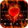 Flaming Heart Theme Apk