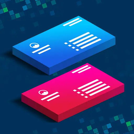 تطبيق صانع بطاقة العمل الرقمية برو