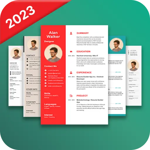 تطبيق CV Maker Resume Builder -PDF برو