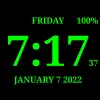 Digital Clock Live Wallpaper-7 Apk