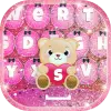 Pink Glitter Keyboard Changer Apk