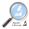 تطبيق المكبر والمجهر برو