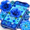 تطبيق Blue diamonds live wallpapers برو