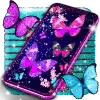 تطبيق Glitter butterfly wallpapers برو