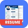 تطبيق CV  CV Resume, Resume Example برو