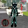 Neon Iron Stickman Rope Hero C apk mod