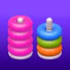 لعبة Color Sort 3D — Hoop Stack apk مهكر