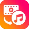 تطبيق تحويل الفيديو الى موسيقى/mp3 برو