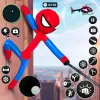 لعبة العنكبوت ستكمان حبل apk مهكر