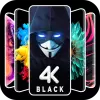 تطبيق Black Wallpaper HD Background برو
