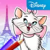 لعبة Disney Coloring World apk مهكر