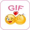 تطبيق ملصق Gif Love برو