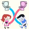 لعبة Toilet Rush Race: Draw Puzzle apk مهكر