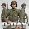 لعبة D-Day World War 2 Army Games apk مهكر