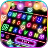 تطبيق الكيبورد Sparkle Neon Lights برو
