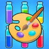 لعبة Sort Paint: Water Sort Puzzle apk مهكر