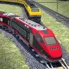 لعبة Train Racing Euro Simulator 3D apk مهكر
