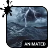 تطبيق Stormy Sea Keyboard Wallpaper برو