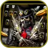 تطبيق الكيبورد Skull Gun برو