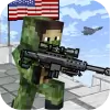 لعبة American Block Sniper Survival apk مهكر