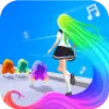 Dancing Hair - Music Race 3D apk mod