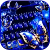 تطبيق الكيبورد Blue Fancy Butterfly برو