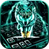 تطبيق الكيبورد Thunder Neon Wolf برو