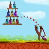 لعبة ألعاب الزجاجة - ألعاب المنجنيق apk مهكر