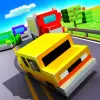 لعبة Blocky Highway: Traffic Racing apk مهكر للاندرويد