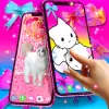 Cute kitty live wallpaper pro