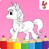 Unicorn Kids Coloring Book apk mod