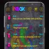 تطبيق Graffiti colourful SMS theme برو