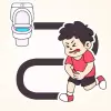 لعبة Path To Toilet: Draw To Toilet apk مهكر