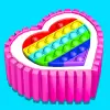 لعبة Cake Art: Pop It Baking Games apk مهكر